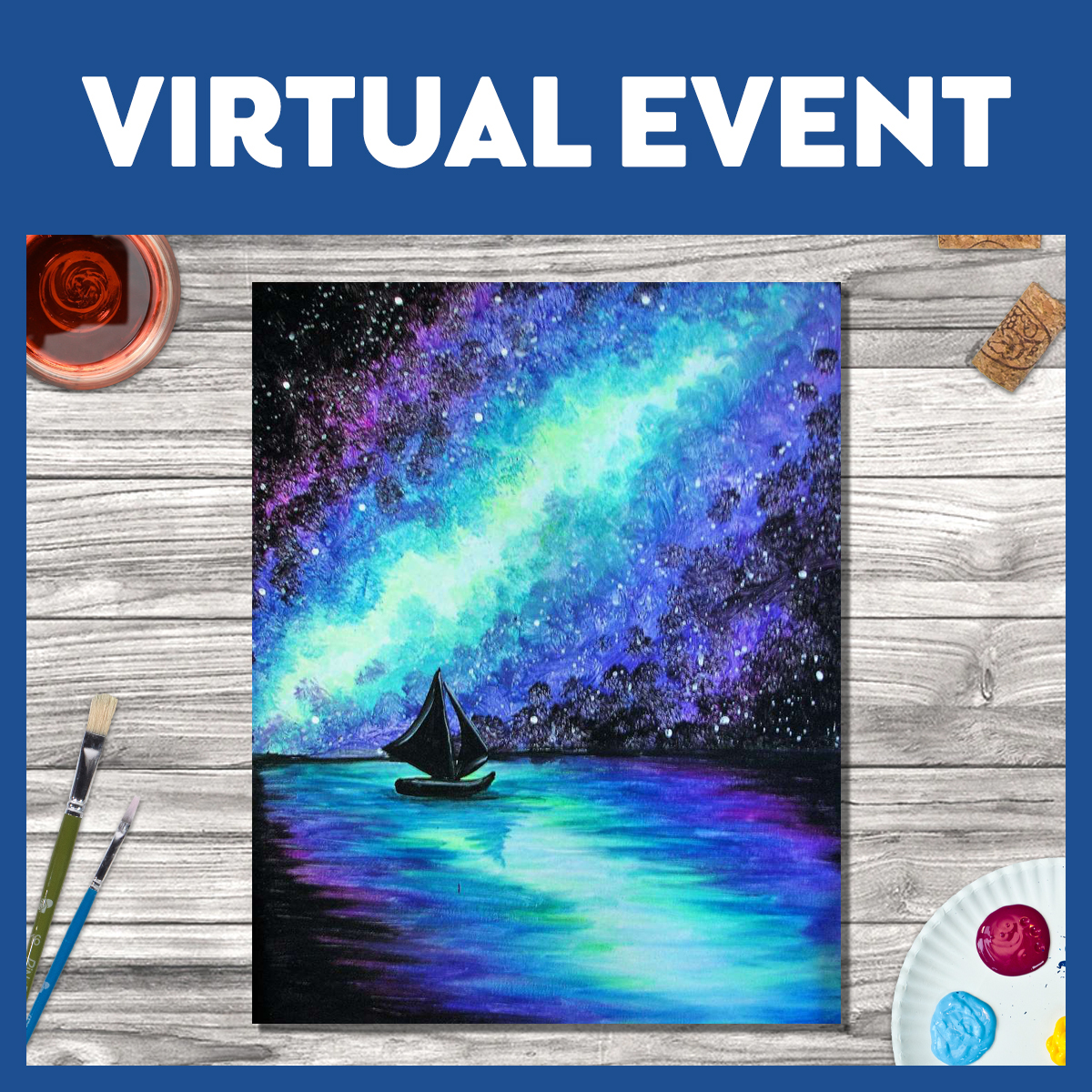 LIVE INTERACTIVE CLASS - SUPPLIES INCLUDED